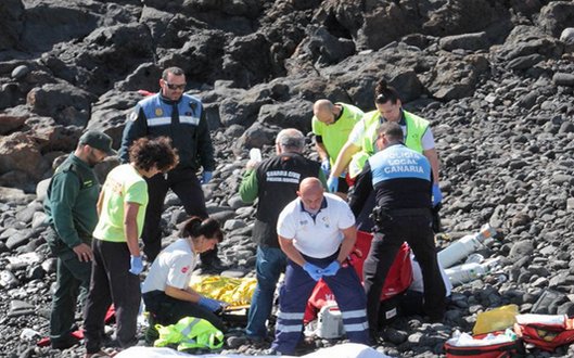 7 Flüchtlinge sterben bei Überfahrt mit Schlauchboot vor Lanzarote