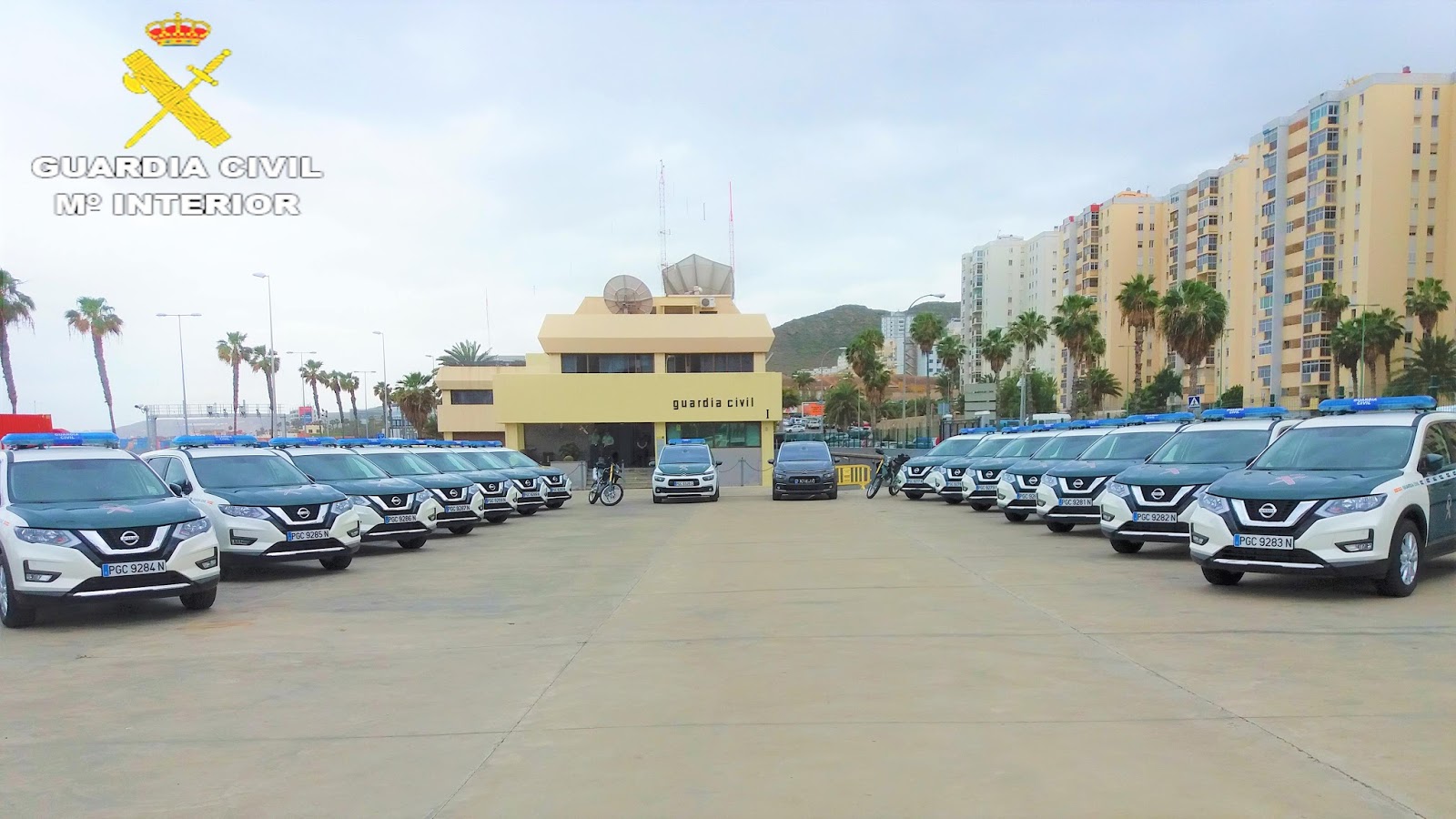 Guardia Civil auf Gran Canaria hat 18 neue Fahrzeuge erhalten