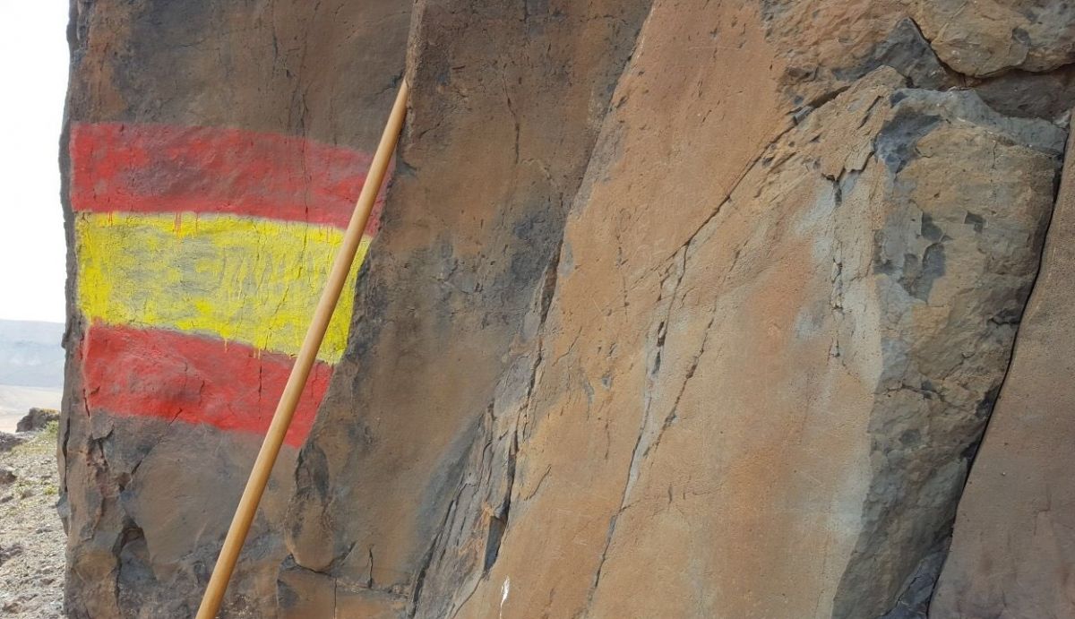 Schon wieder prähistorische Spuren auf Fuerteventura beschädigt