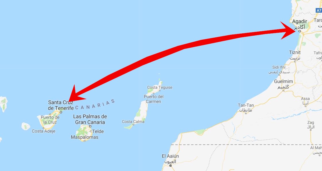 Bald Fährverbindung zwischen Teneriffa und Agadir?