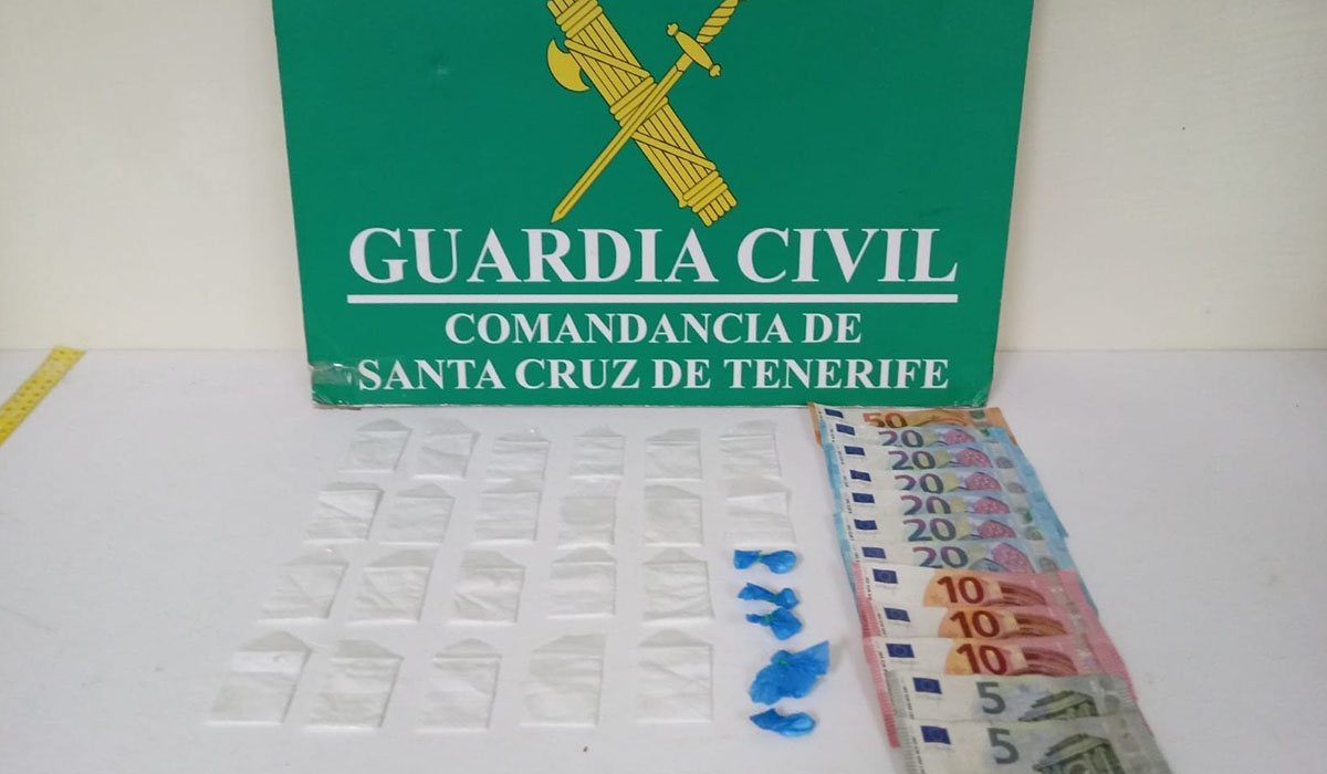 In Puerto de la Cruz mit über 1 Kg Drogen unterwegs