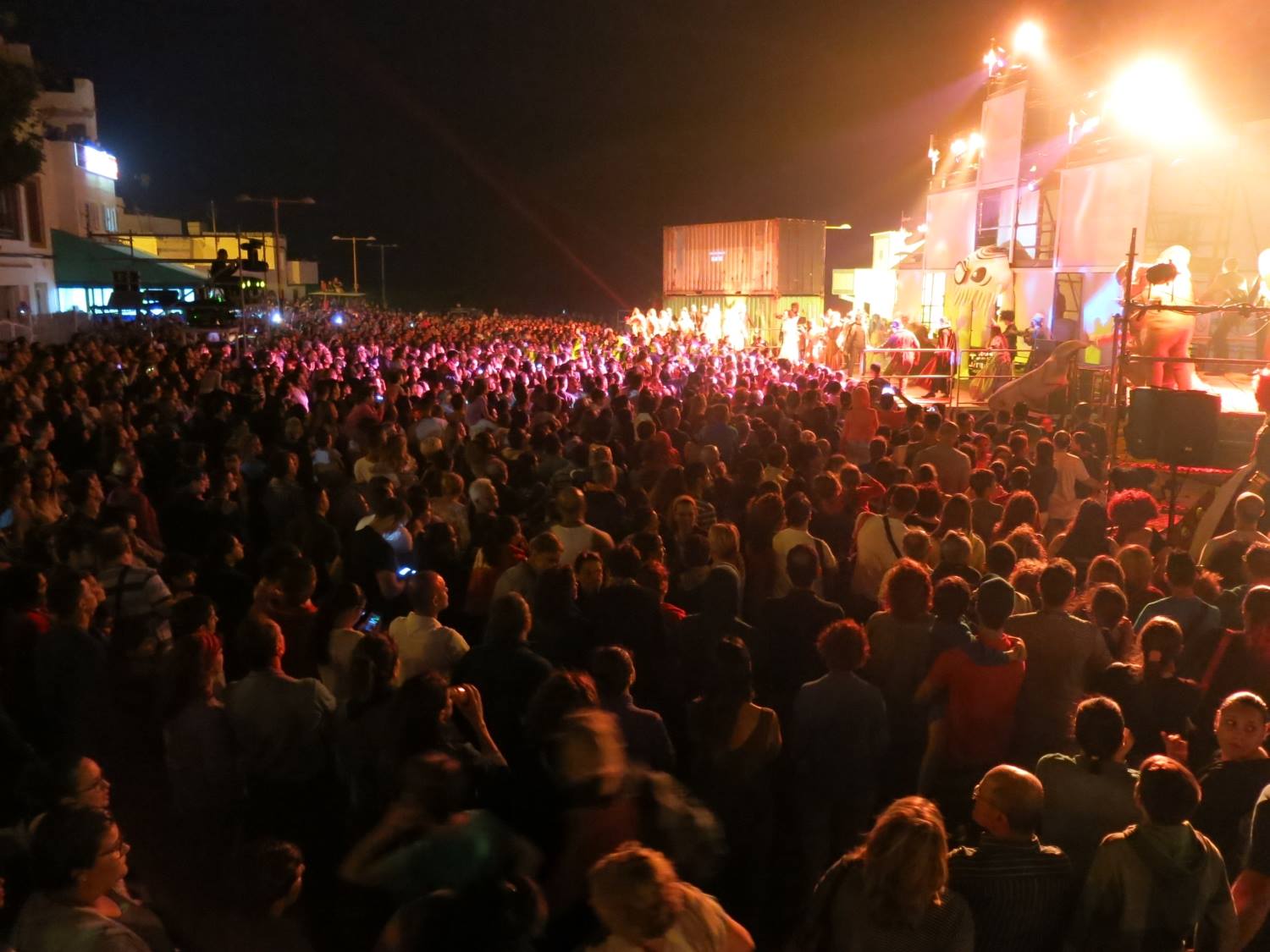 Zum gruseln: Circus of Horrors beim San Juan-Festival in Pozo Izquierdo