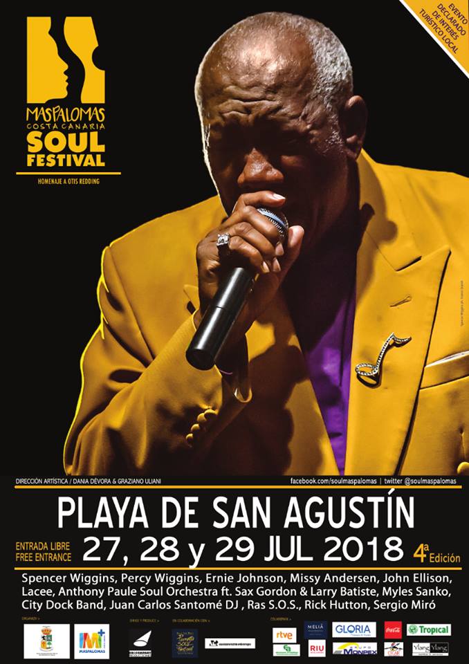 Soul Festival am Playa de San Agustin vom 27. – 29.07.2018