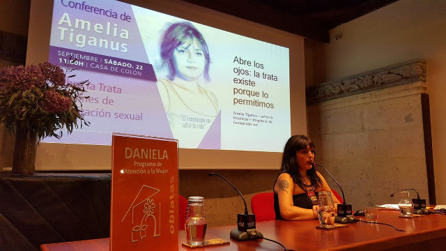 Amelia Tiganus hielt Vortrag über Anstieg der Prostitution in Spanien um 20%