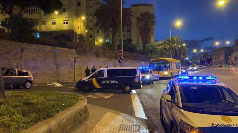 Mann tot an einer Strasse in Las Palmas gefunden