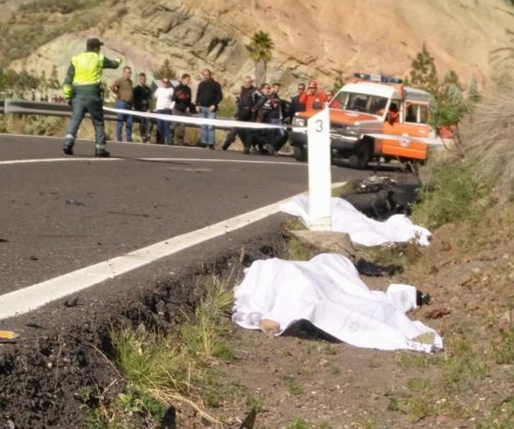 Drei Tote bei schwerem Motorradunfall auf der GC-200 in der Gemeinde Mogán