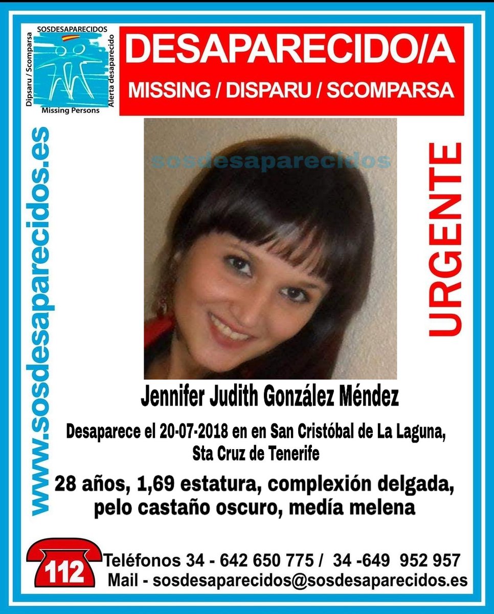 Vermisste Jennifer Judith González Méndez auf Teneriffa gefunden