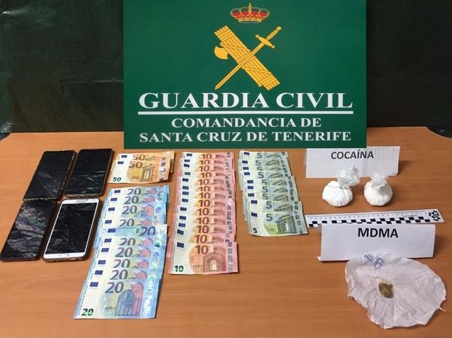 Vier Drogendealer auf La Palma verhaftet