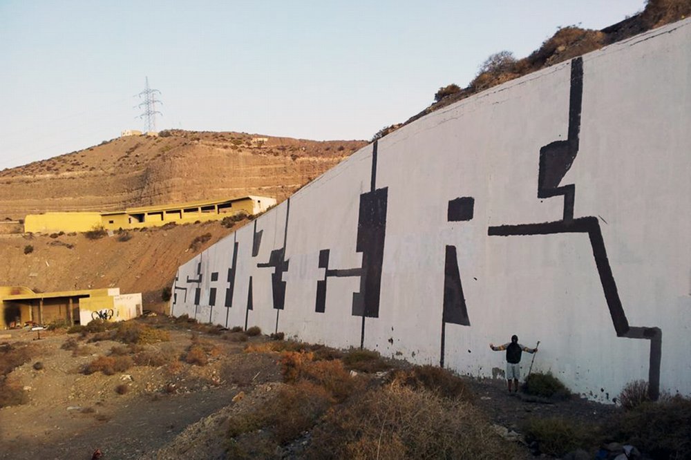 Graffitis werden zur Plage auf Gran Canaria