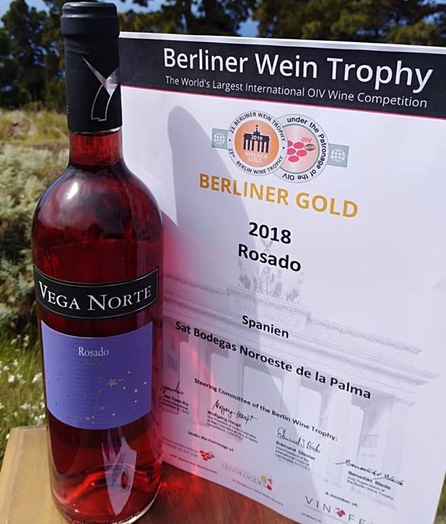 Wein von La Palma gewinnt GOLD auf der Berliner Wein Trophy