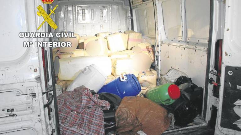 Verlassener Lieferwagen mit 1,62 Tonnen Haschisch bei Pozo Izquierdo entdeckt