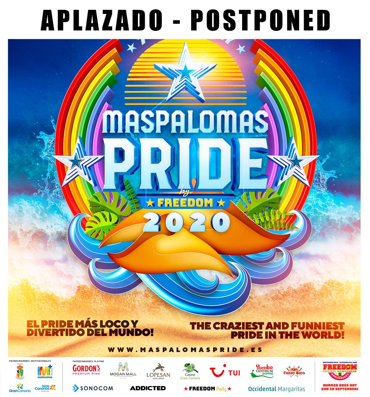 Neuer Gaypride-Termin in Maspalomas nicht genehmigt