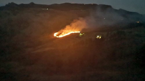 Waldbrand in Lagunetas ist unter Kontrolle
