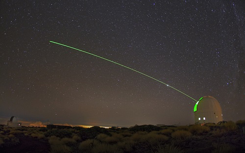 Lasertests für Weltraumkommunikation auf den Kanaren