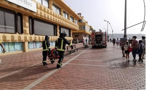 Fritteuse löst Brand im Hotel in Las Palmas aus