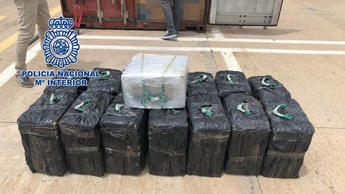 450 kg Kokain in Container in Las Palmas gefunden