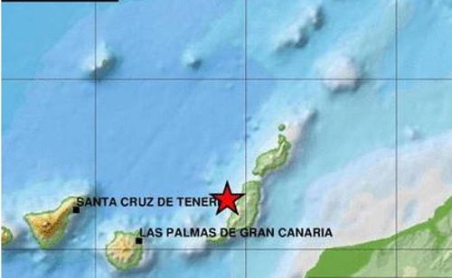 Erdbeben vor Westküste Fuerteventuras
